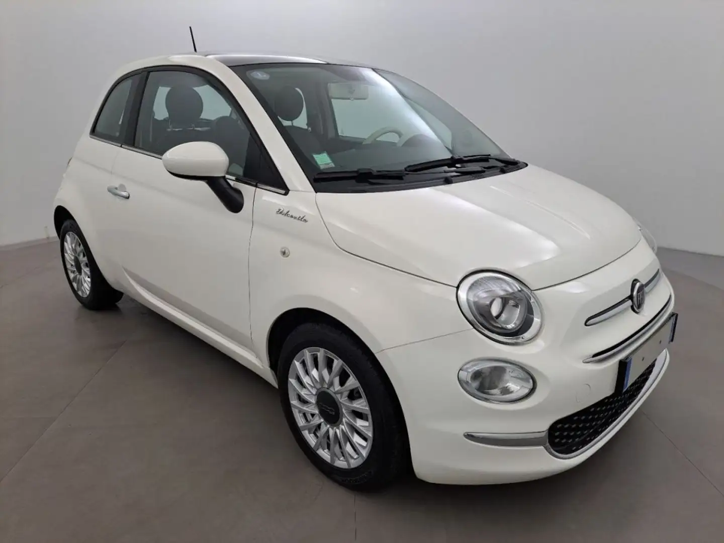 Fiat 500 1.0 HYBRIDE 70 DOLCEVITA Blanc - 1