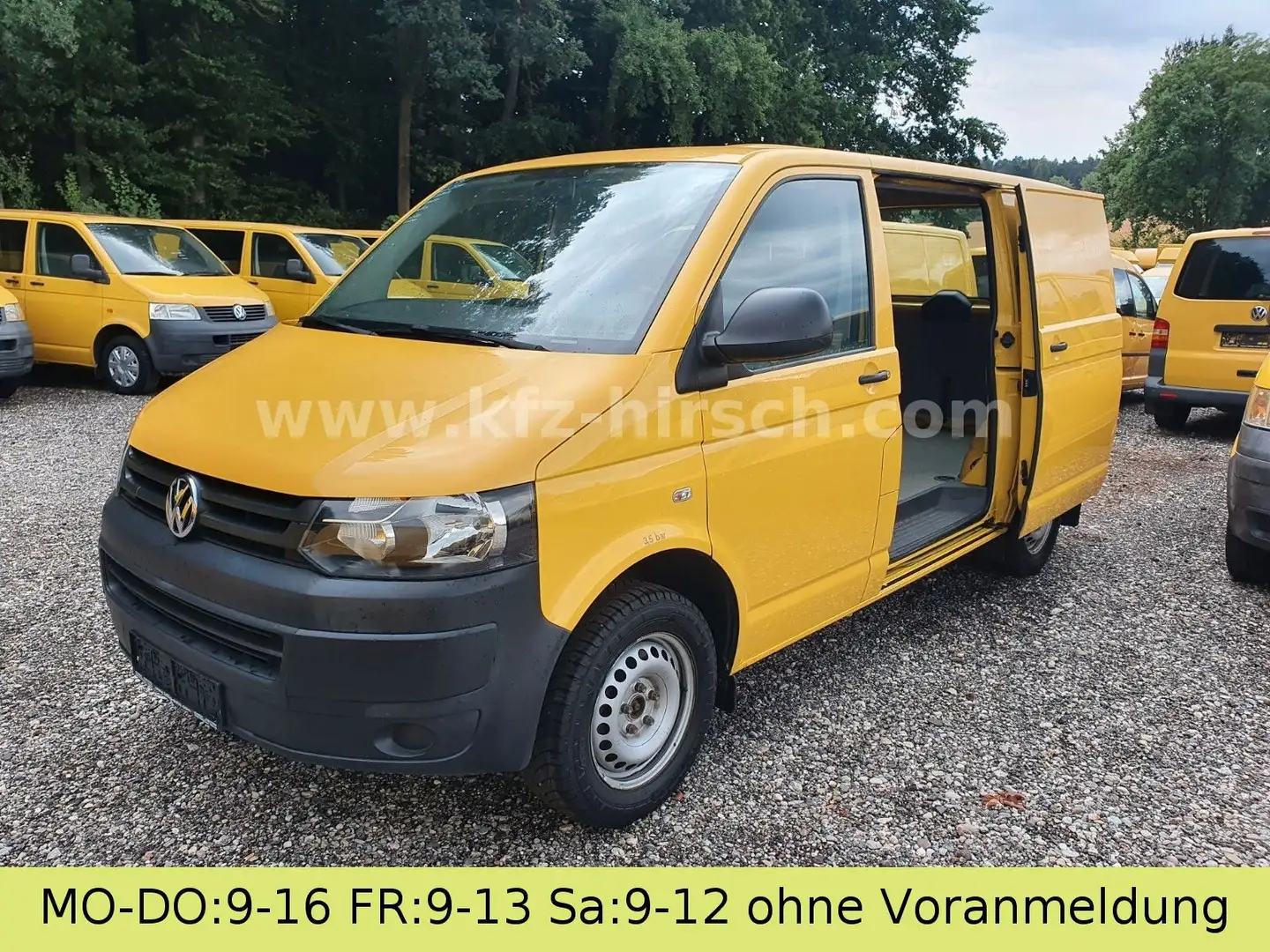 Volkswagen T5 Transporter T5 * Transporter * Facelift *2x Schiebetüre Jaune - 1
