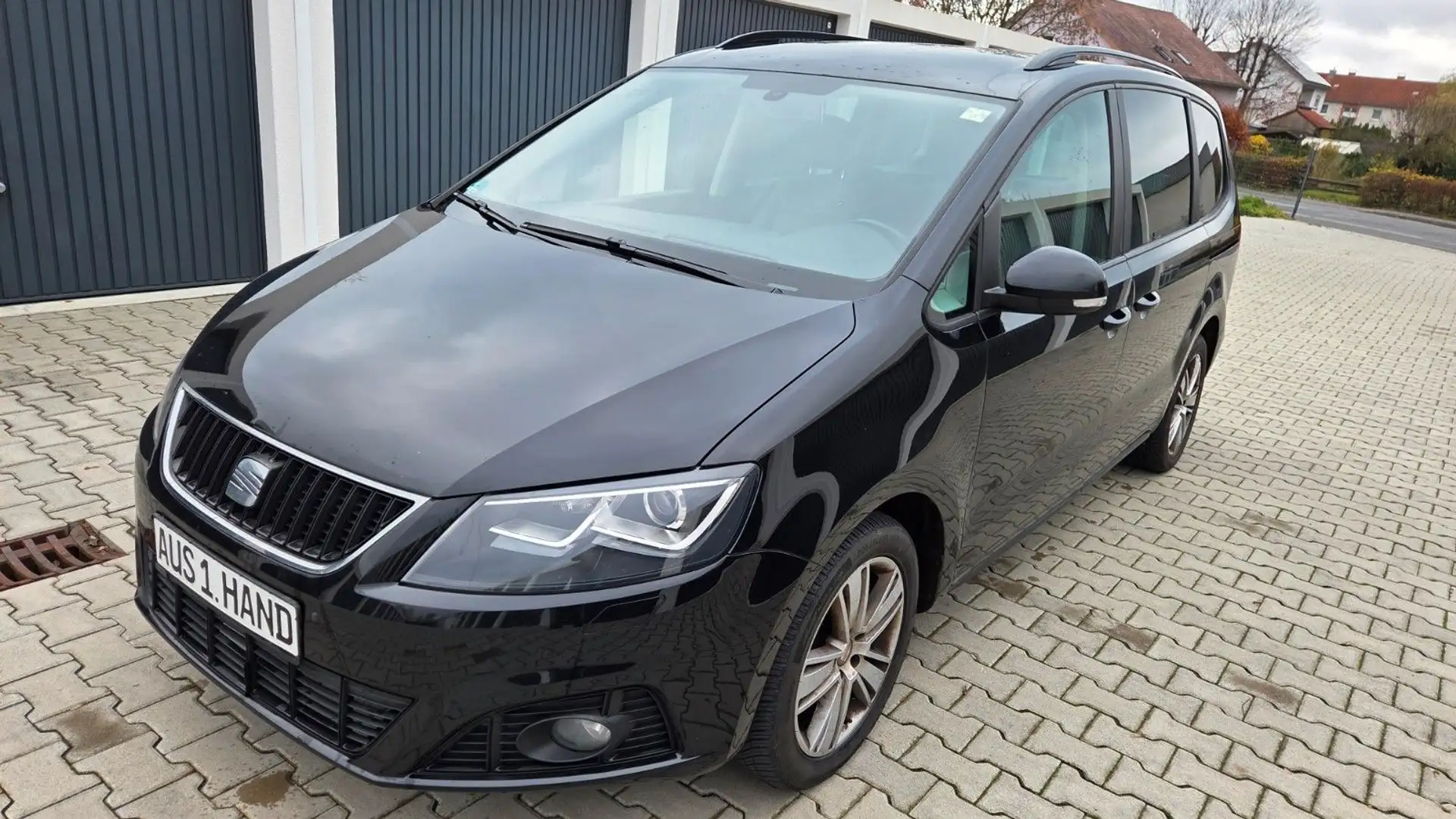 SEAT Alhambra 2.0 TDI Style 7-Sitzer AHK 1.Hand Noir - 1