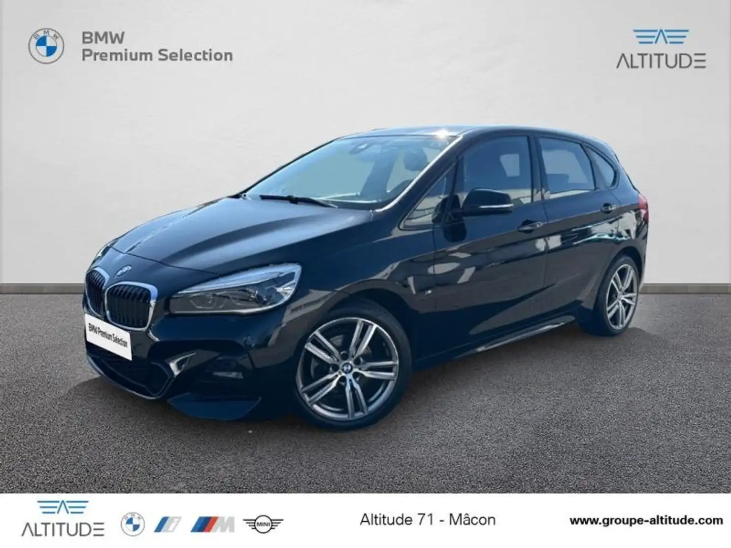 BMW 218 218iA 136ch M Sport DKG7 Noir - 1