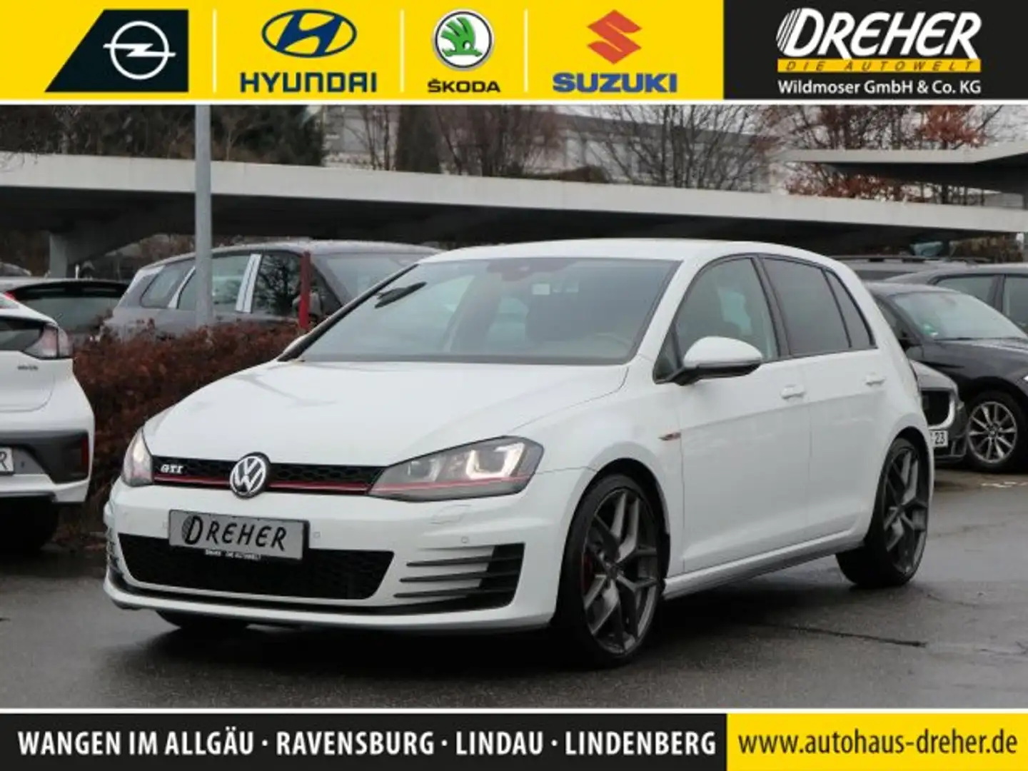 Volkswagen Golf Golf VII 2.0 GTI BMT Ausstattung GTI/Navi/Autom. Blanc - 1