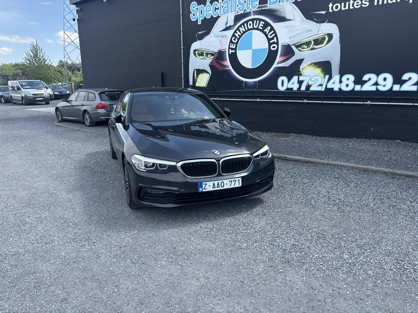 BMW 518 dA sport line  (ACO)(EU6d-TEMP) Grigio - 2