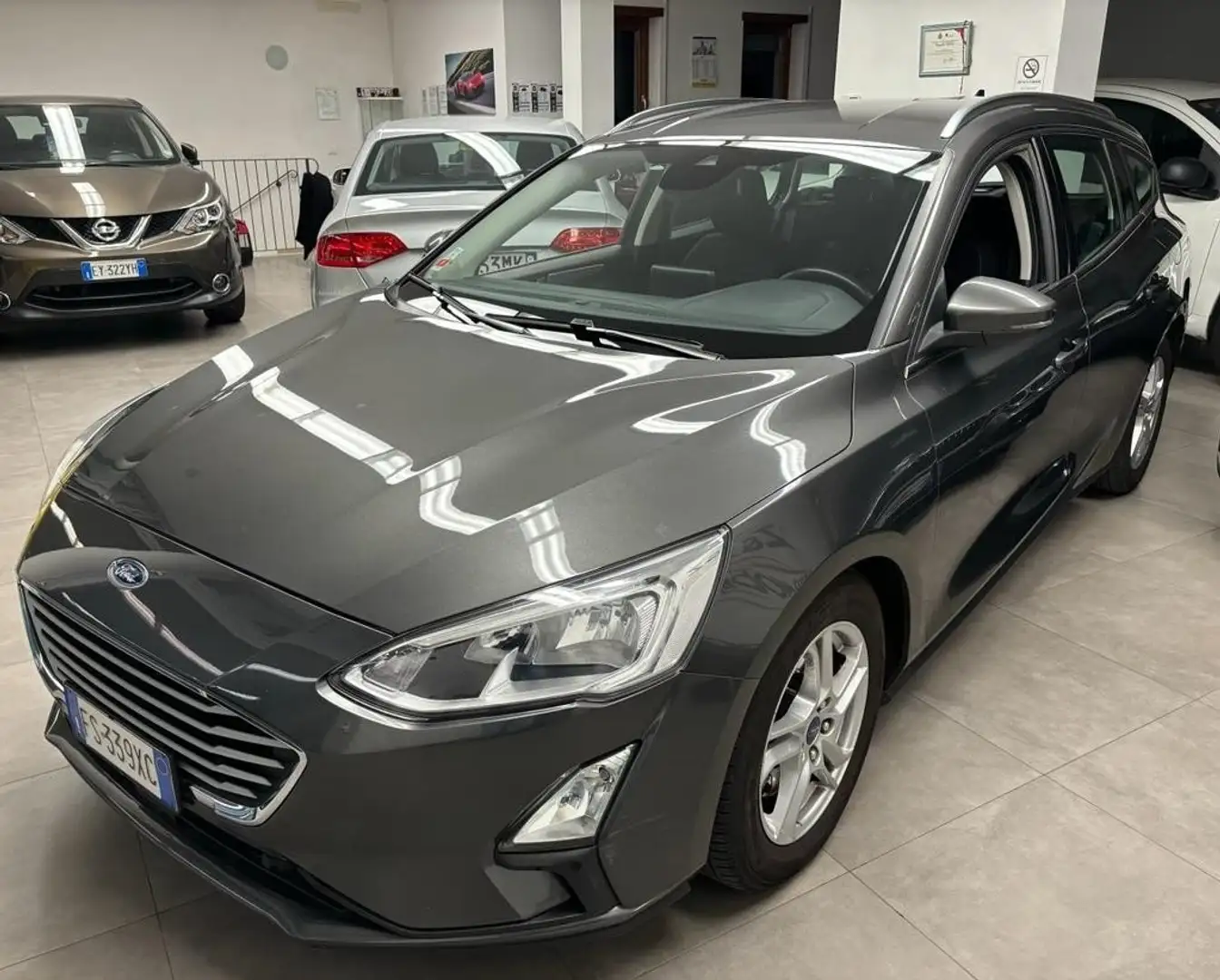Ford Focus Focus V 2018 SW 1.5 ecoblue Titanium 120cv auto Grigio - 1