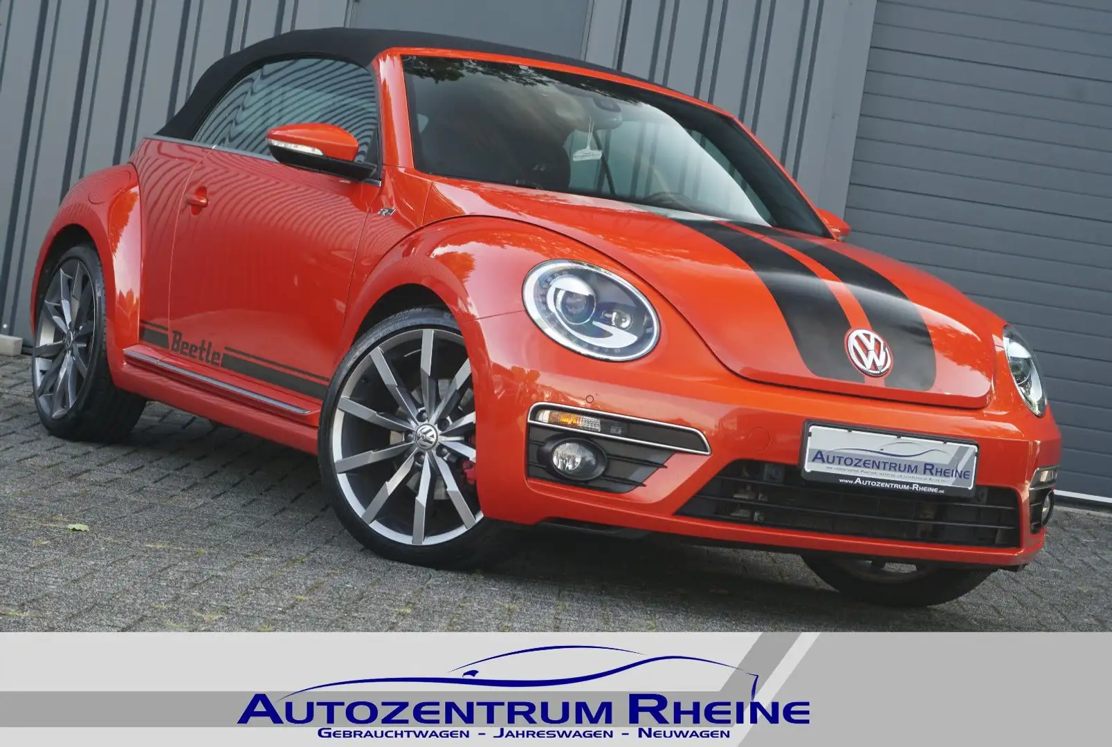 Volkswagen Beetle Cabri. Sport R Line Fender Bi-Xenon SHZ Orange - 1