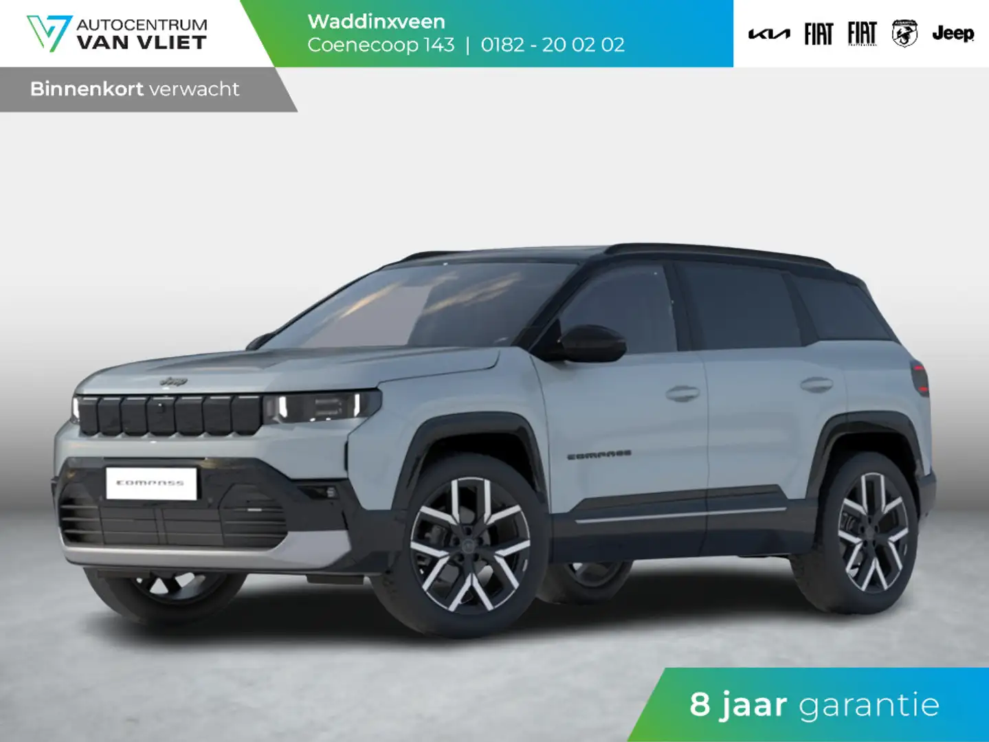 Jeep Compass First Edition 74 kWh | Adapt. Cruise | Camera | Ca Blanc - 1