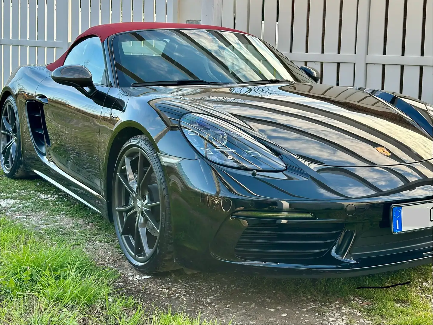 Porsche 718 BOXSTER T-IVA-POSS.SUBENTRO LEASING-FULL ACCESSORI Nero - 2