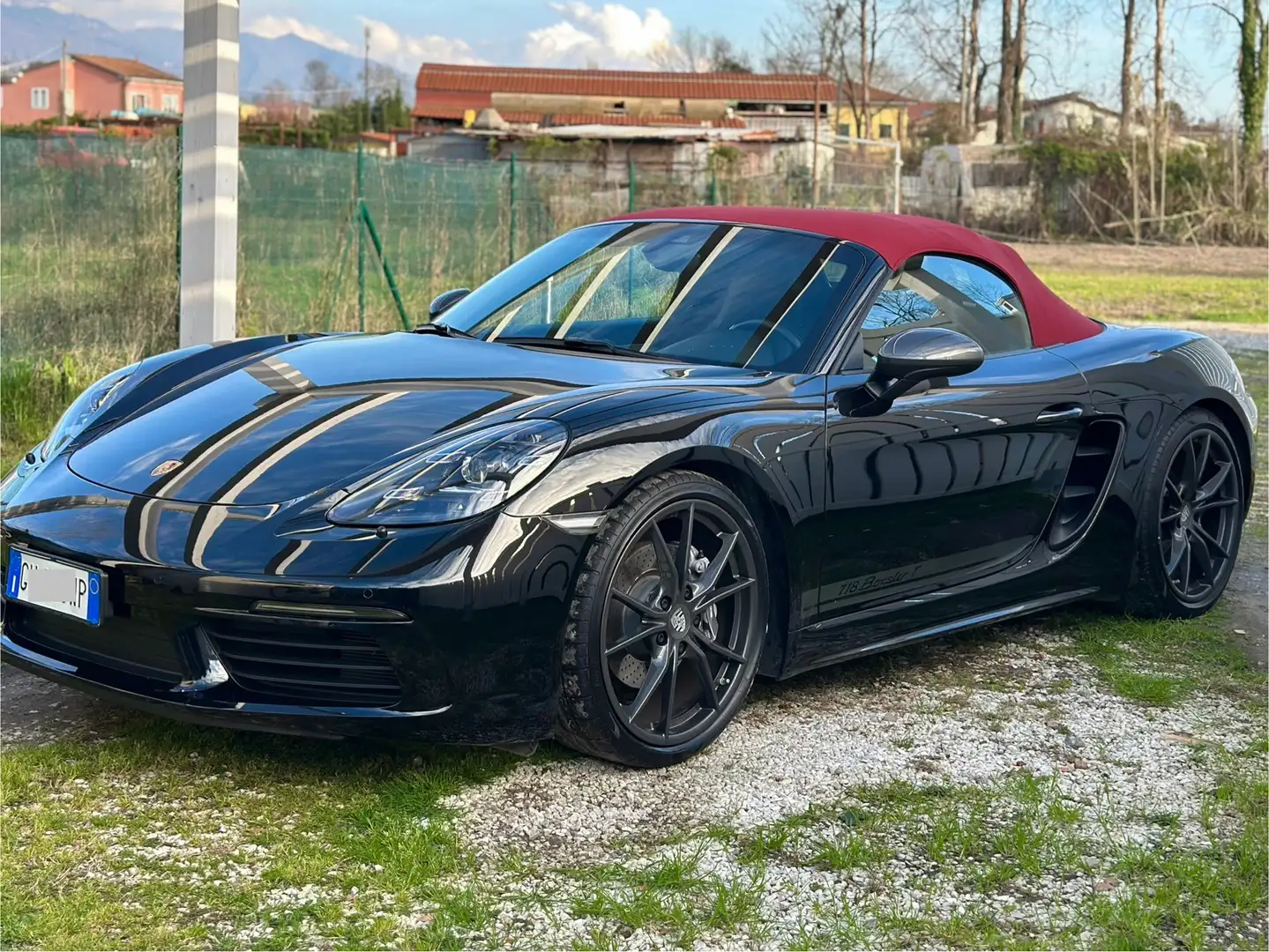 Porsche 718 BOXSTER T-IVA-POSS.SUBENTRO LEASING-FULL ACCESSORI Nero - 1