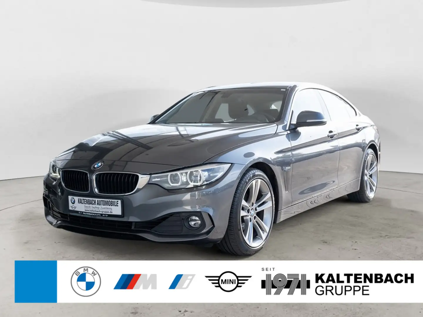 BMW 420 Gran Coupe NAVI LED SHZ PDC KLIMA FACEL. Gris - 1