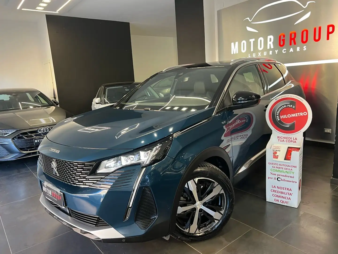 Peugeot 3008 BlueHDi 130 S&S EAT8 GT Bleu - 2