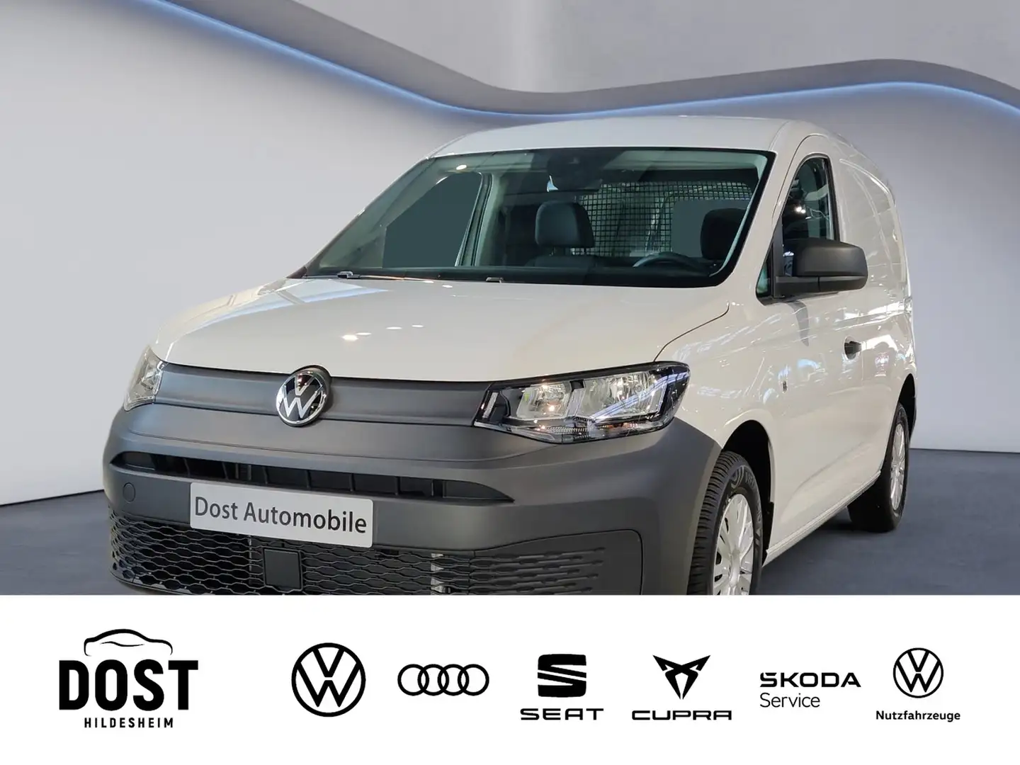Volkswagen Caddy Cargo 2,0 l TDI 6-Gang Blanc - 1
