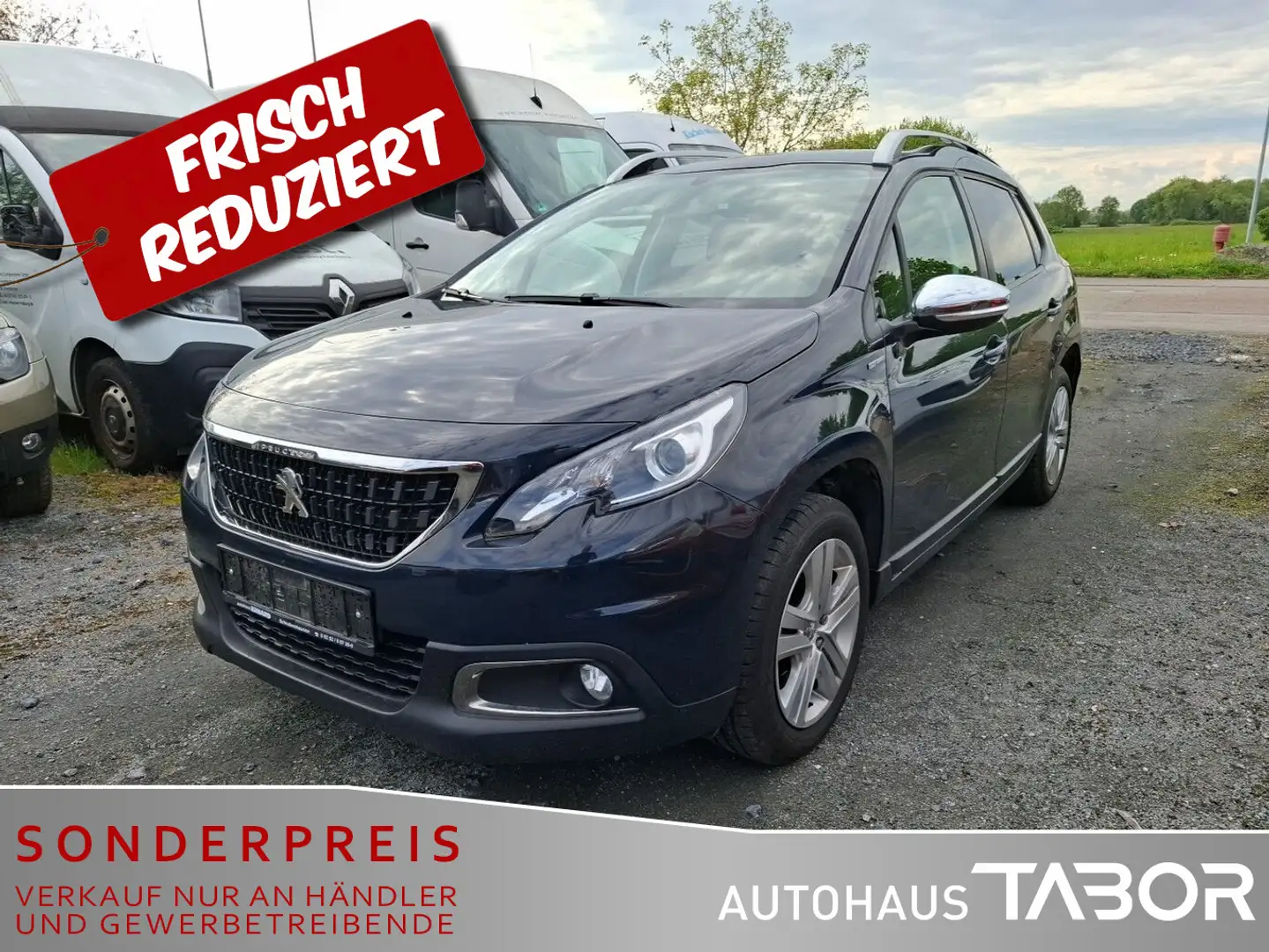 Peugeot 2008 1.2 12V  82 Style Pano PDC BT Klima HU03/26 Gris - 1