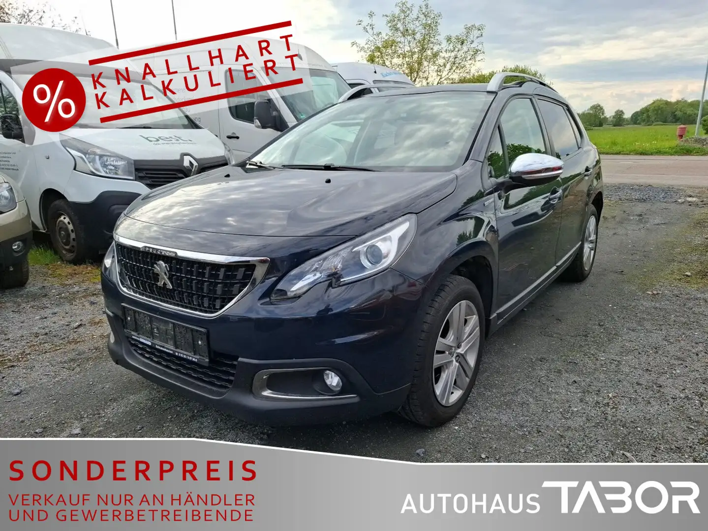 Peugeot 2008 1.2 12V  82 Style Pano PDC BT Klima HU03/26 Grau - 2