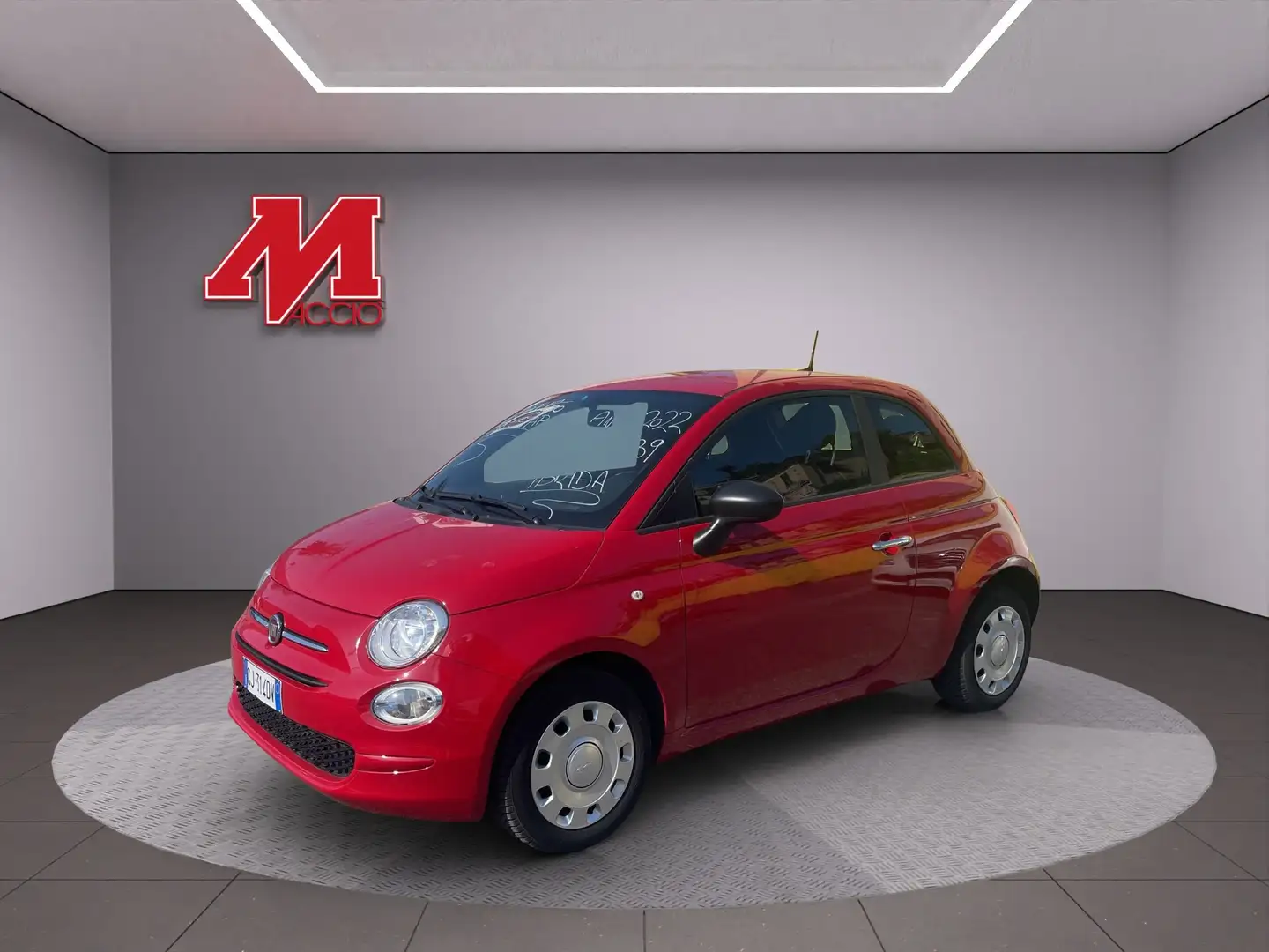 Fiat 500 500 1.0 hybrid Cult 70cv Rood - 1