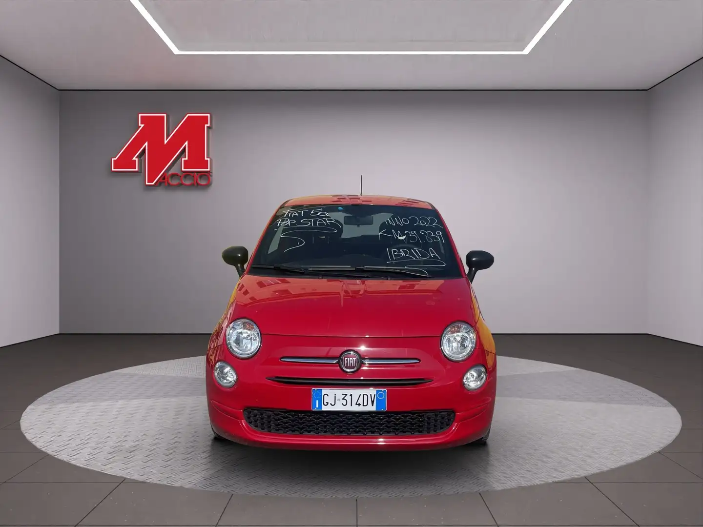 Fiat 500 500 1.0 hybrid Cult 70cv Rood - 2