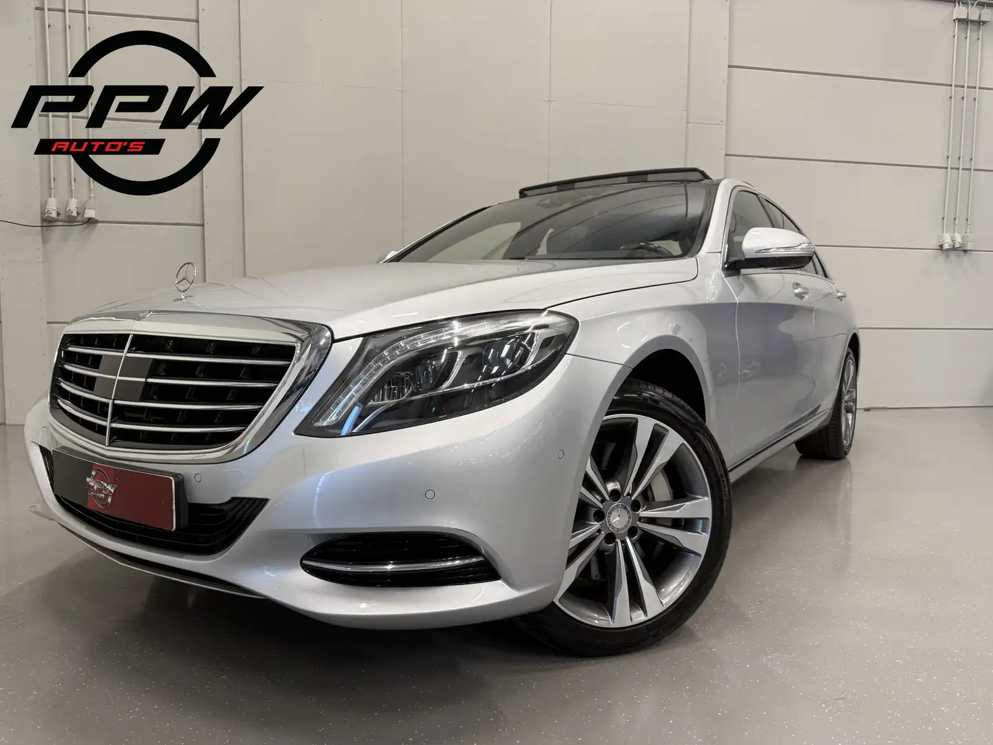 Mercedes-Benz S 500 Prestige Plus PANO/BURMESTER/NACHTZICHT/MASSAGE+VE Gris - 1