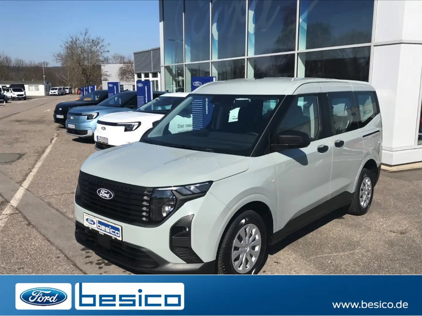Ford Tourneo Courier Trend+PDC+Klimaautomatik+SHZ+DAB Grau - 1