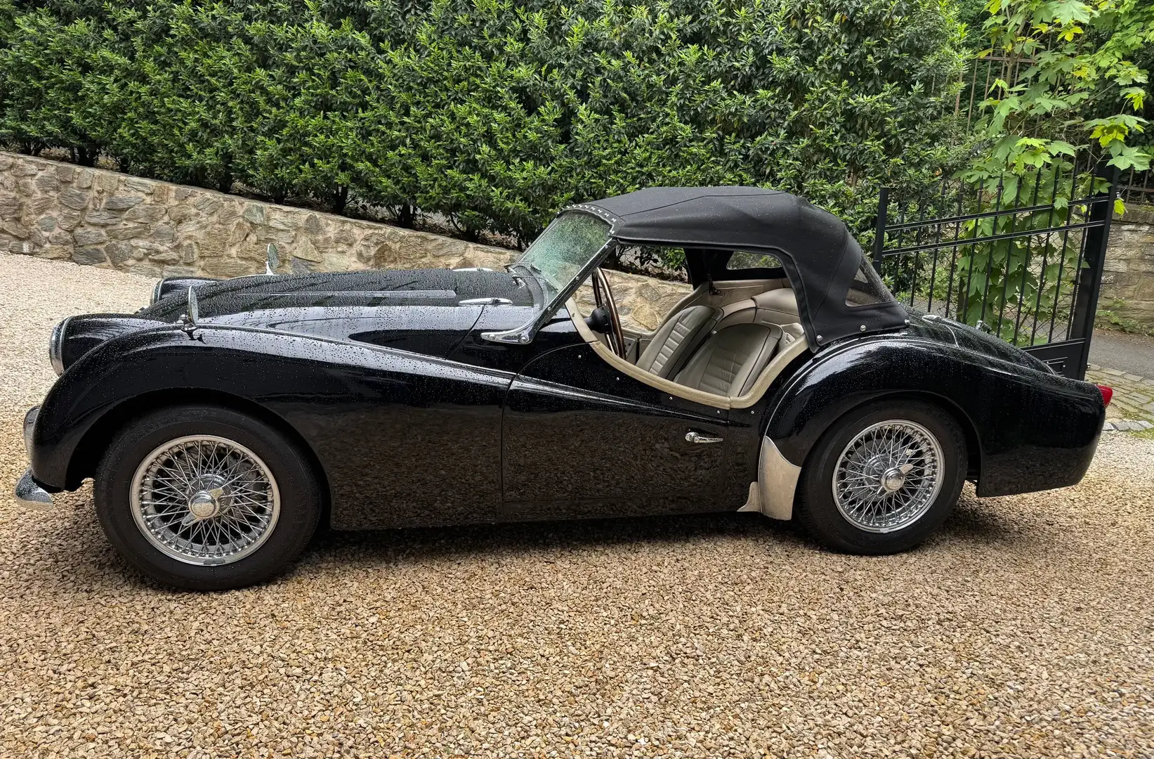 Triumph TR3 TR3A Schwarz - 2