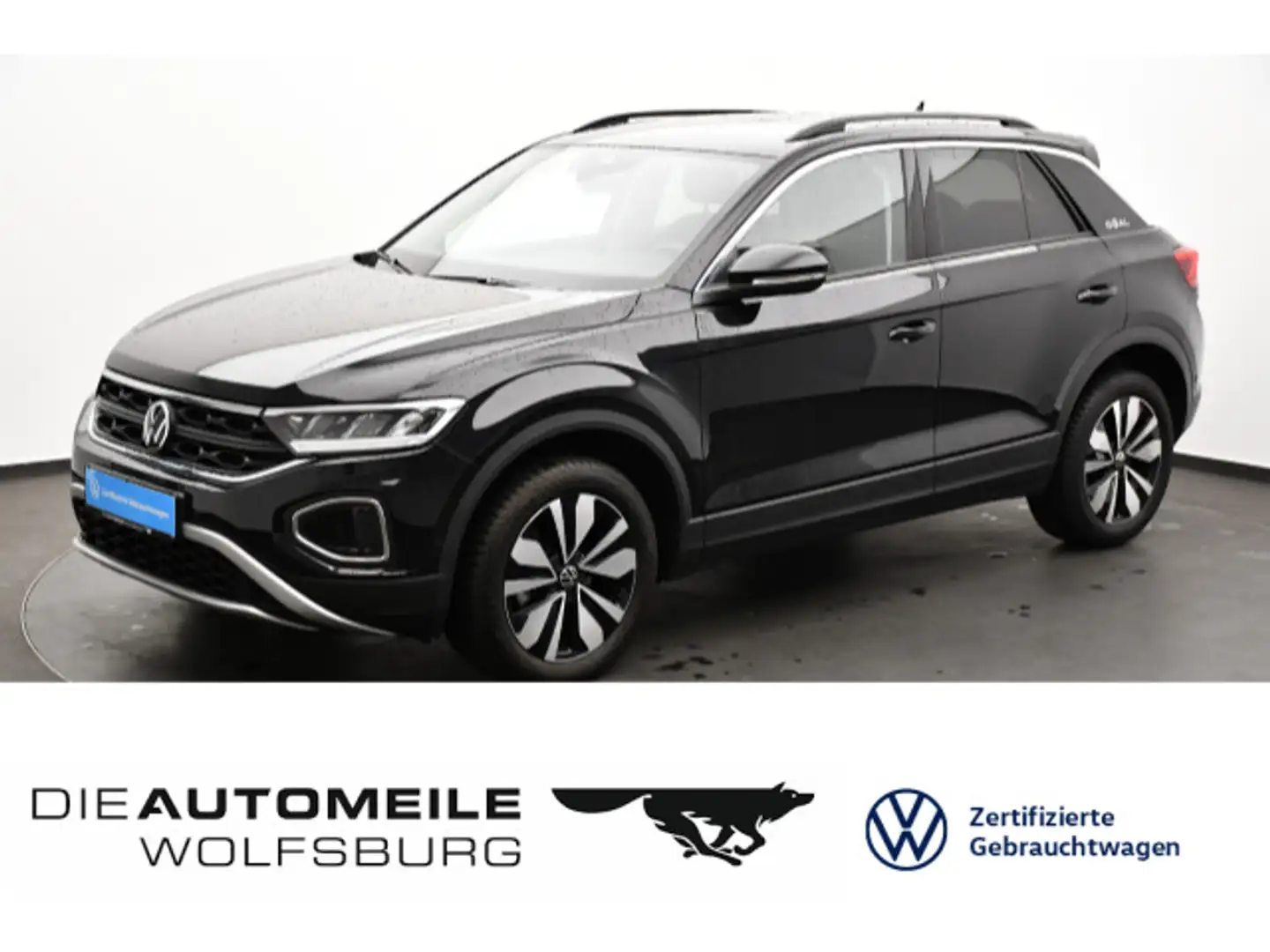 Volkswagen T-Roc Life 1.5 l TSI OPF 110 kW (150 PS)7-Gang-D Schwarz - 1