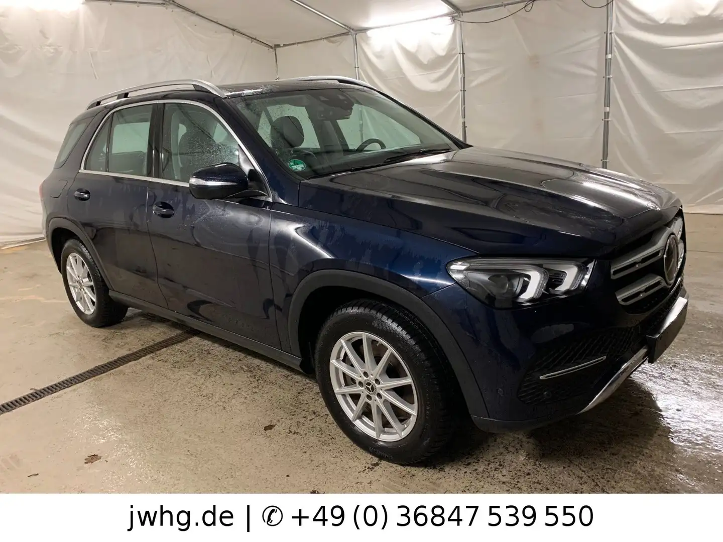 Mercedes-Benz GLE 300 d 4M Distronic 360Grad AHK Unfallfrei! Albastru - 2