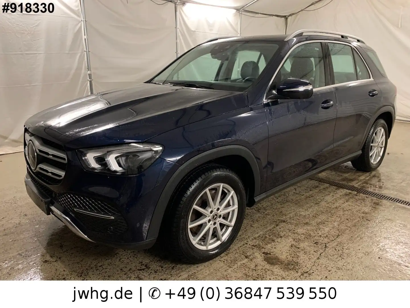 Mercedes-Benz GLE 300 d 4M Distronic 360Grad AHK Unfallfrei! Albastru - 1