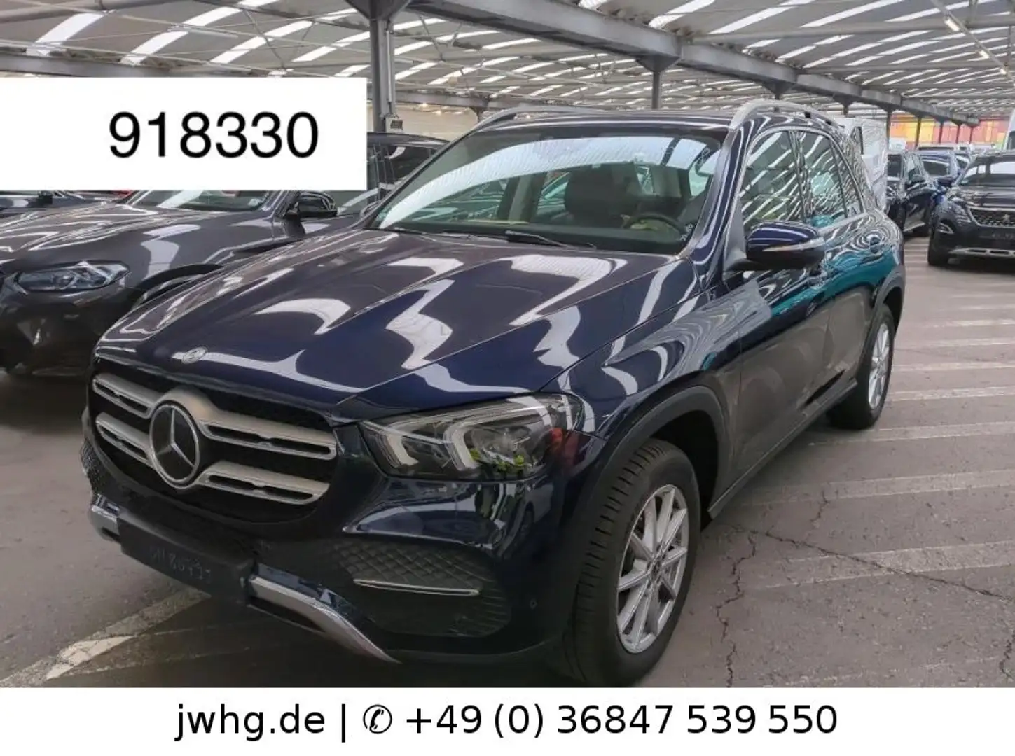 Mercedes-Benz GLE 300 d 4M Distronic 360Grad AHK Unfallfrei! Bleu - 1