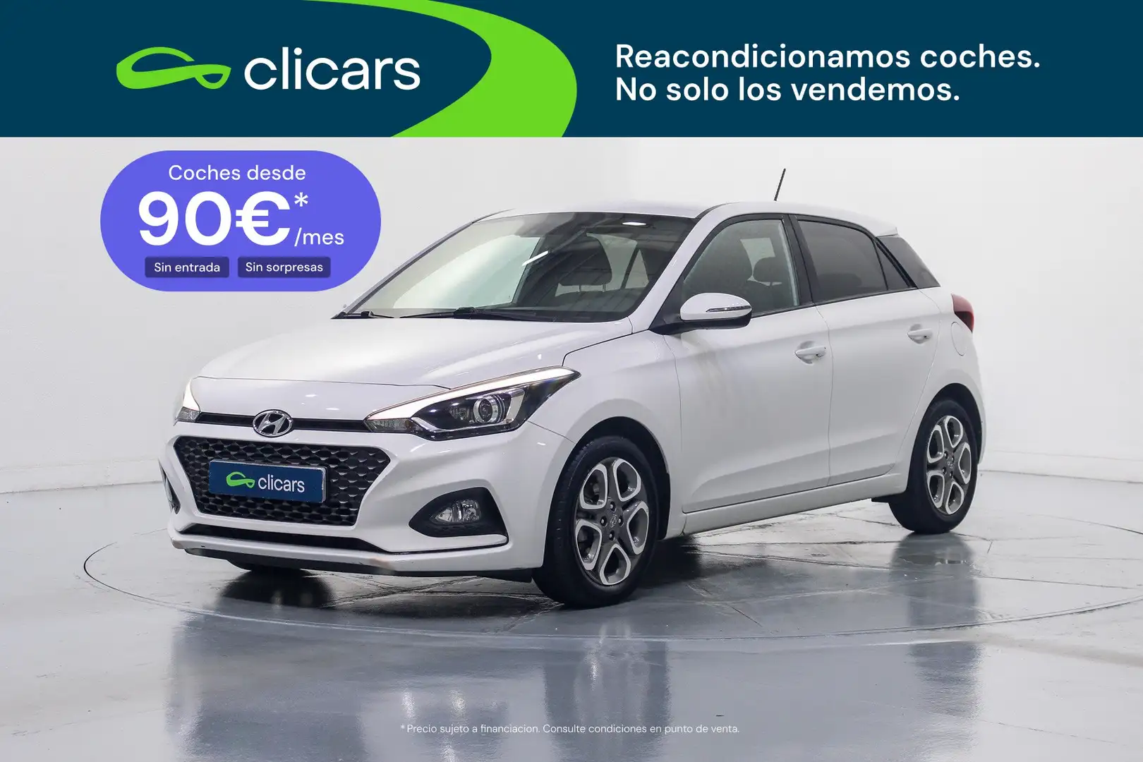 Hyundai i20 1.0 TGDI Tecno LE 100 Blanco - 1
