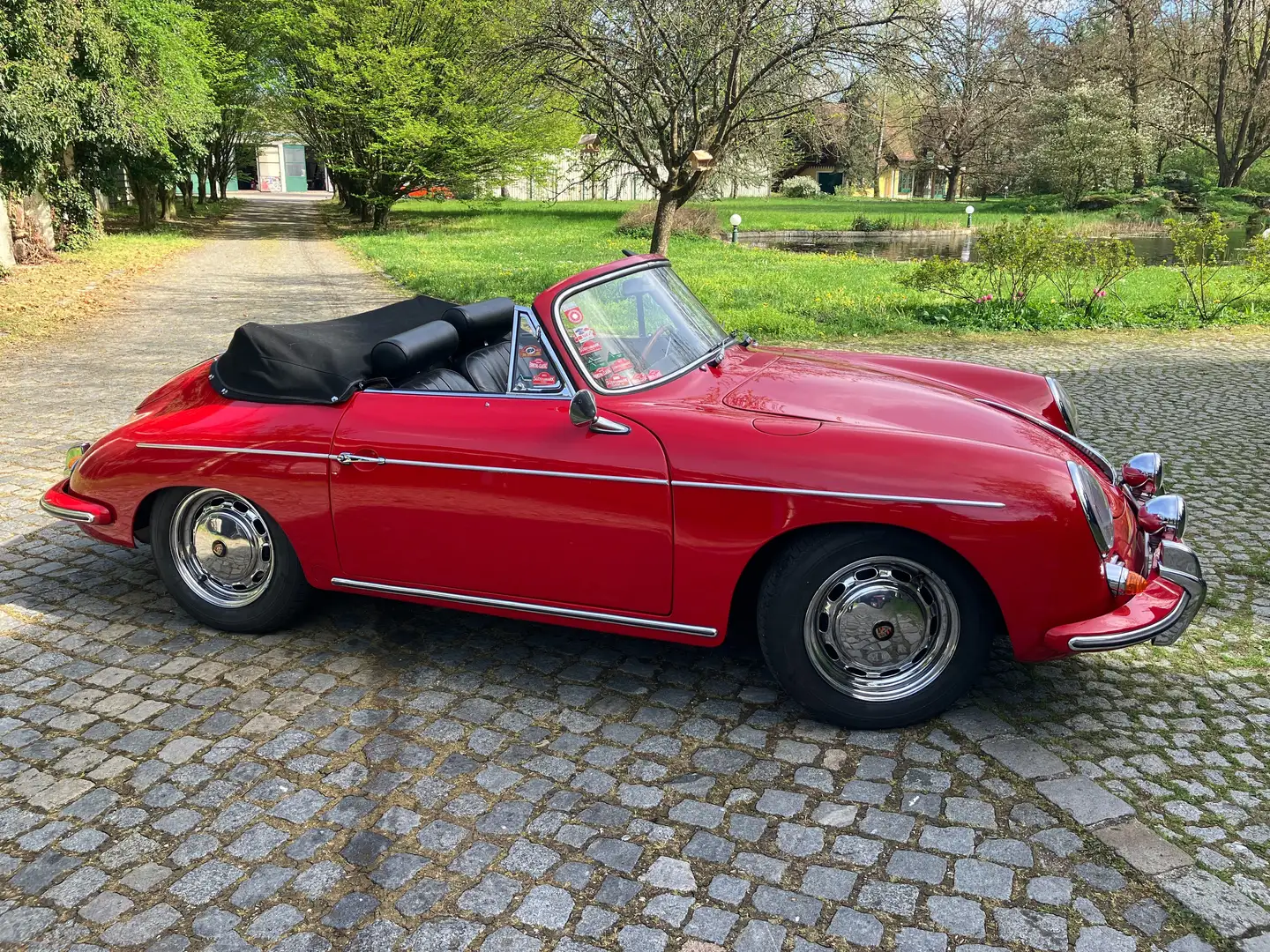 Porsche 356 356 SC Cabrio Rot - 1