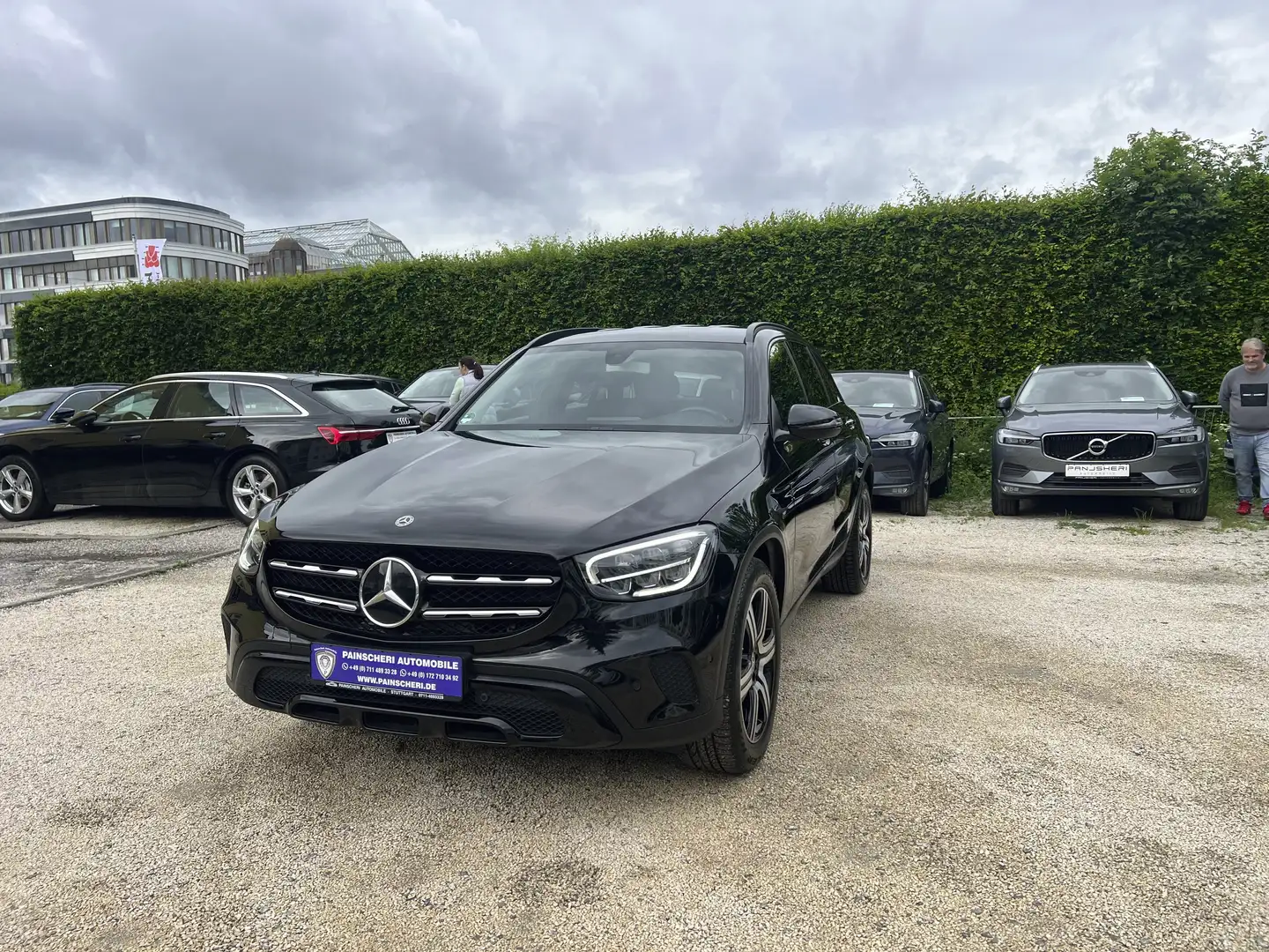 Mercedes-Benz GLC 220 d 4Matic Night-Paket AMBIENTE+LED+NAVI+1.HAND Schwarz - 2