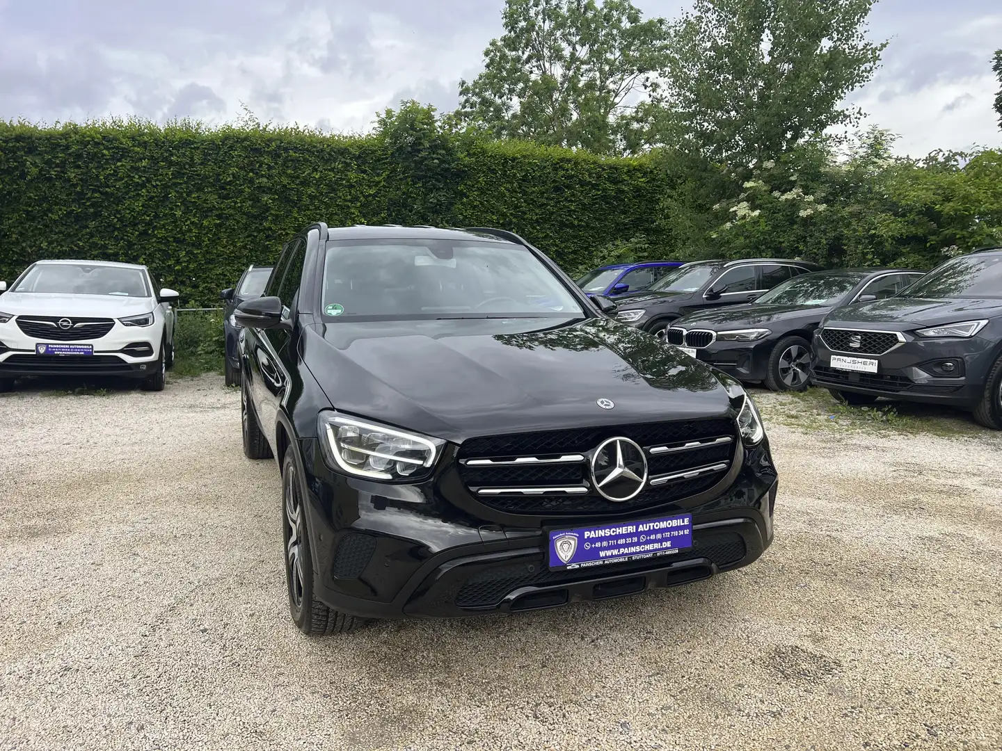 Mercedes-Benz GLC 220 d 4Matic Night-Paket AMBIENTE+LED+NAVI+1.HAND Schwarz - 1