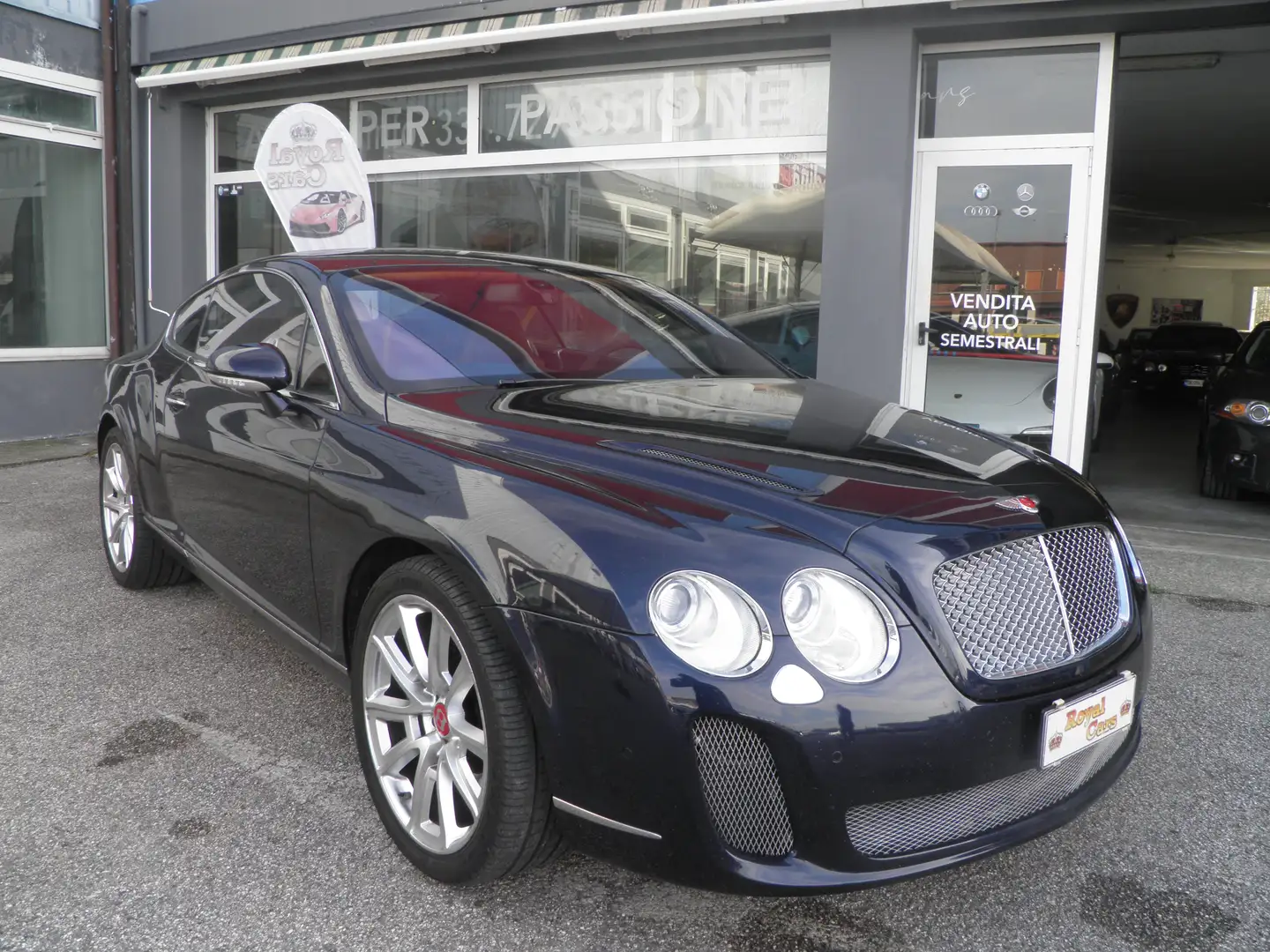 Bentley Continental GT 6.0 Modrá - 1