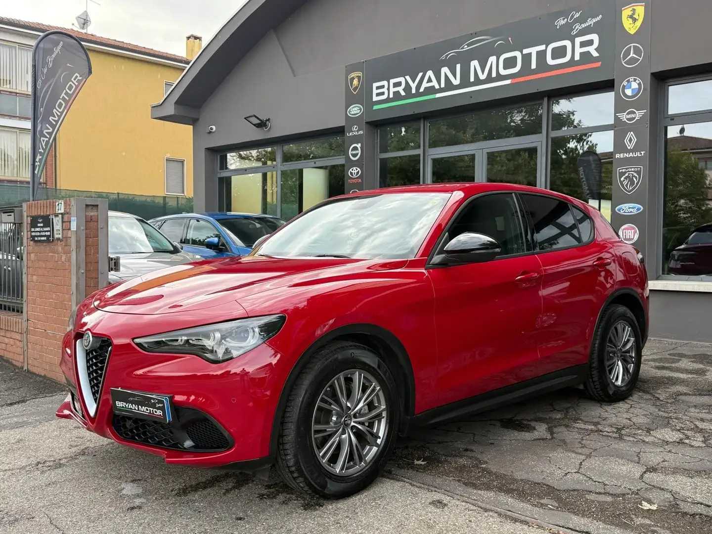 Alfa Romeo Stelvio Stelvio 2.2 Turbodiesel 160 CV AT8 RWD Super Rosso - 2