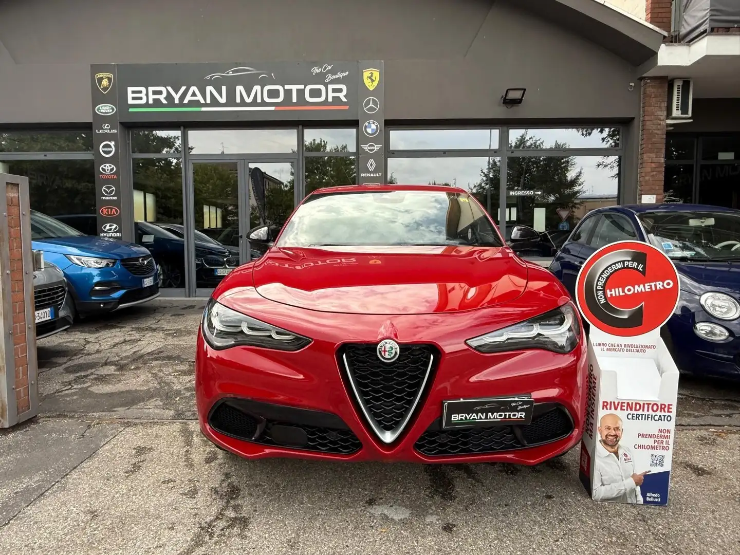 Alfa Romeo Stelvio Stelvio 2.2 Turbodiesel 160 CV AT8 RWD Super Rosso - 1
