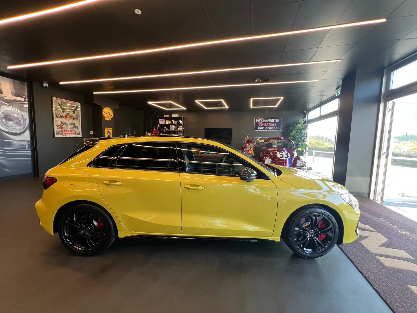 Audi S3 Sportback 2.0 Sport Attitude -NOLO LUNGO TERMINE- Jaune - 2