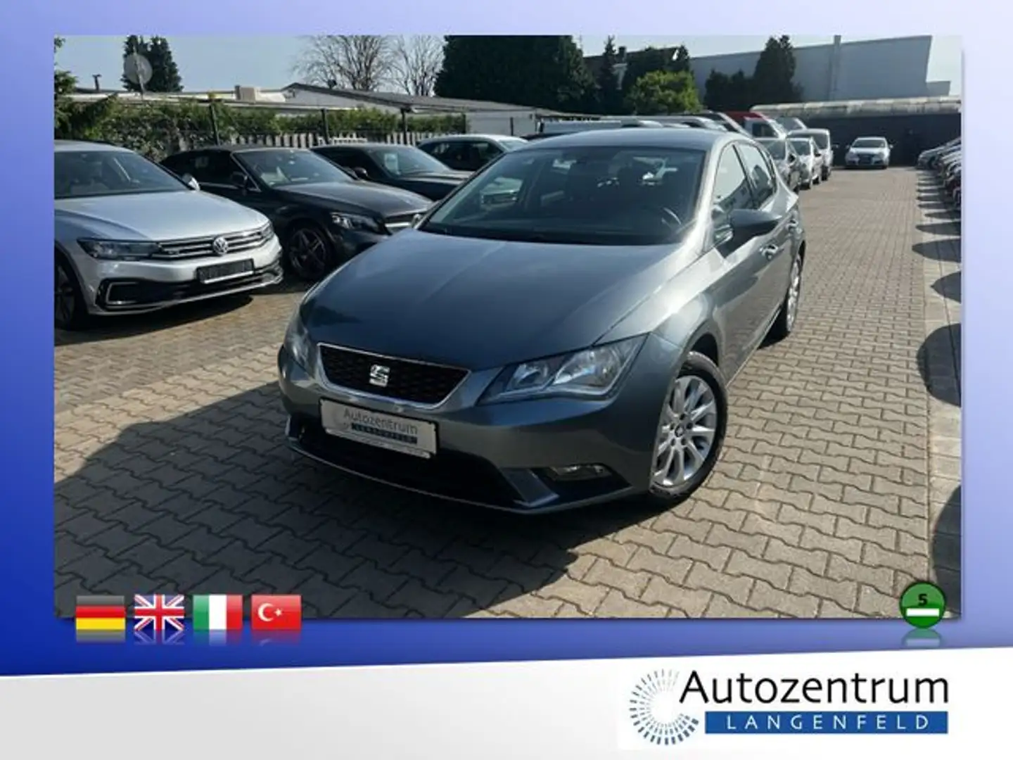 SEAT Leon 1.2 TSI Style *TEMPOMAT*BLUETOOTH*ALU Gris - 1