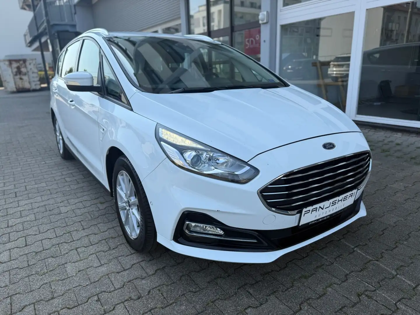Ford S-Max 2.0 EcoBlue Aut. Trend Kamera+AHK+TotW+1.H Weiß - 1