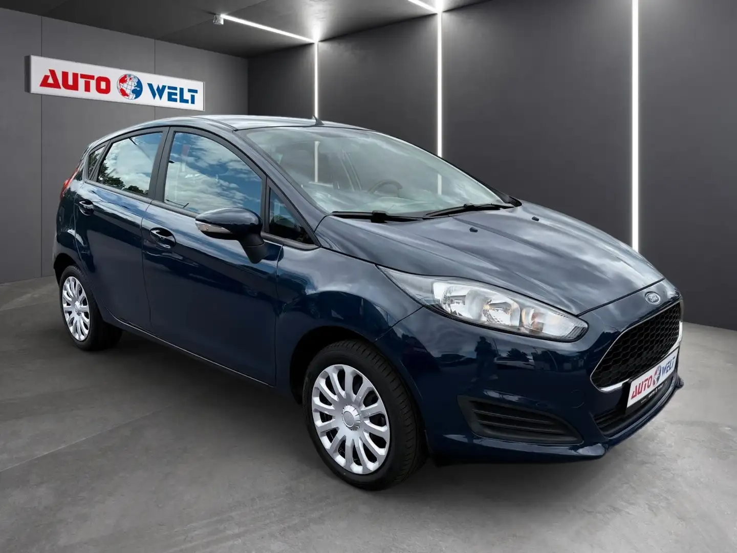 Ford Fiesta 1.25 16V 5-trg. 1. Hand Klimaanlage EUR6 Blauw - 2