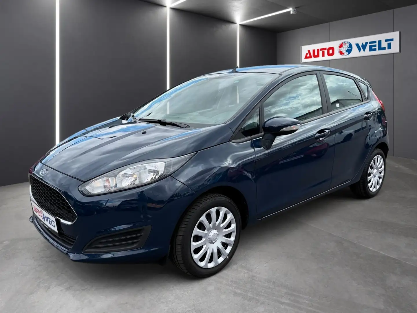 Ford Fiesta 1.25 16V 5-trg. 1. Hand Klimaanlage EUR6 Blauw - 1