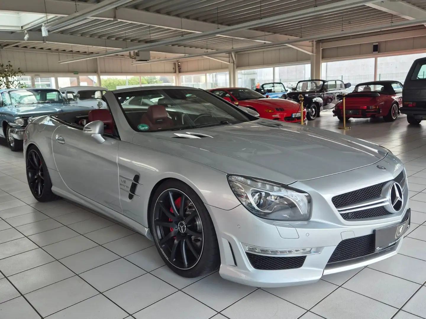 Mercedes-Benz SL 63 AMG /BRD/Perf.+Driver/1A Sammlerzustand Argent - 1