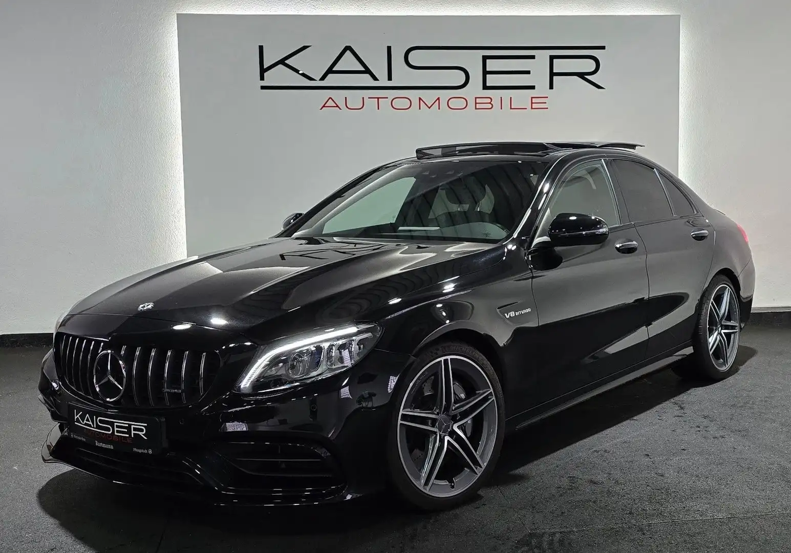 Mercedes-Benz C 63 AMG *MB-100*MBUX*VIRTUAL*PANO*MULTIBEAM*SPUR Noir - 1