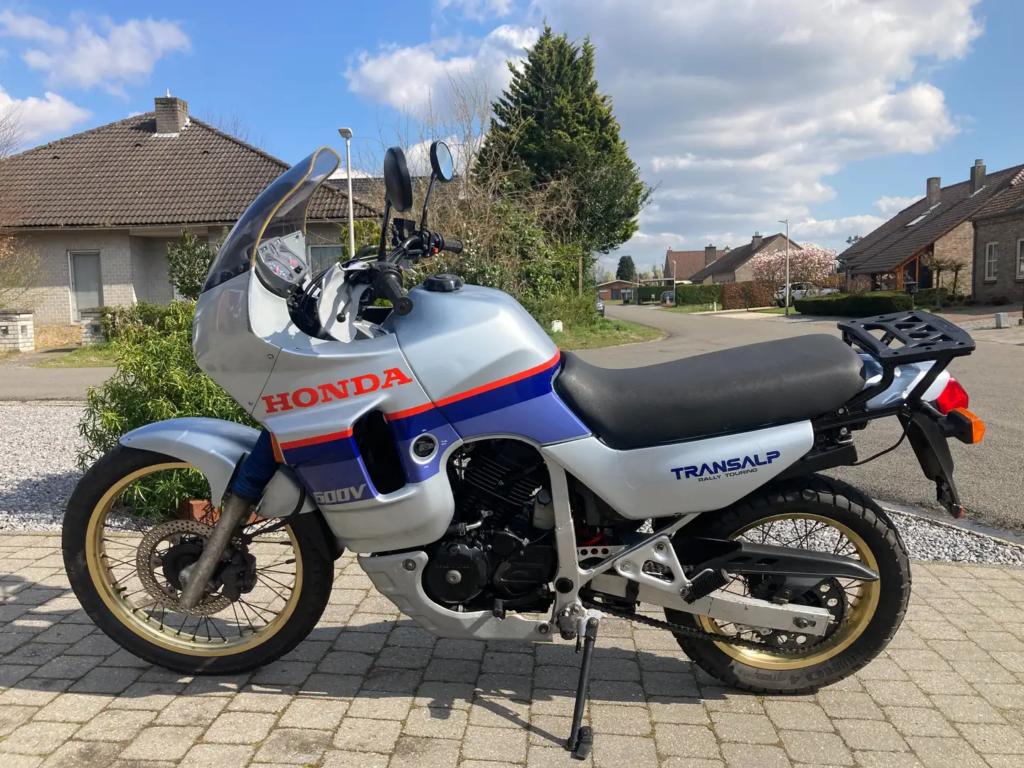 Honda Transalp Gris - 1