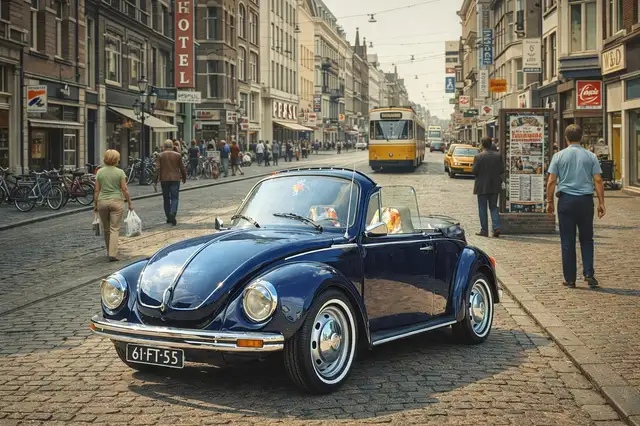 Volkswagen Kever Cabriolet 1303 LS BELASTINGVRIJ EN APK VRIJ!! ORIG