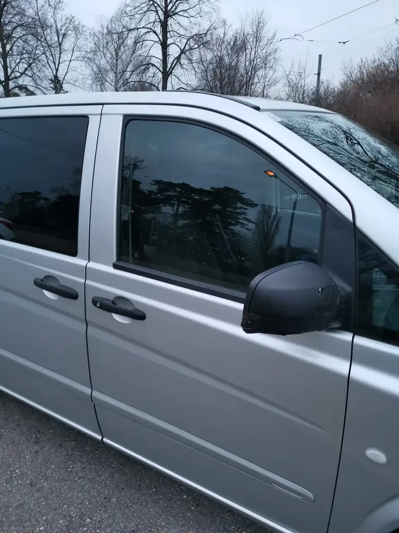 Mercedes-Benz Vito 113 CDI Worker 8 Sitzplätze extralang Silber - 2