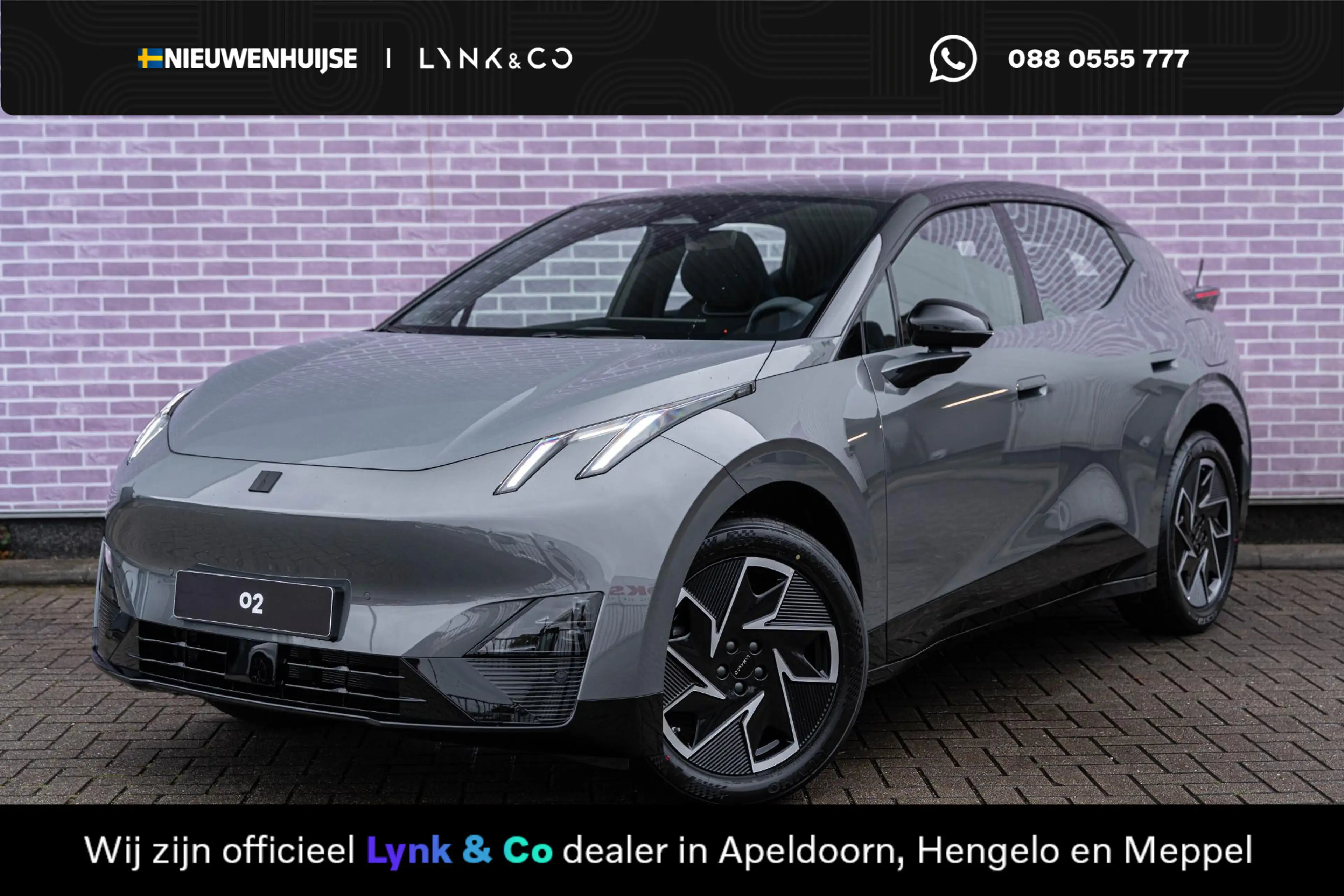 Lynk & Co 02 Core 66 kWh | Adaptive cruise control | Panoramada