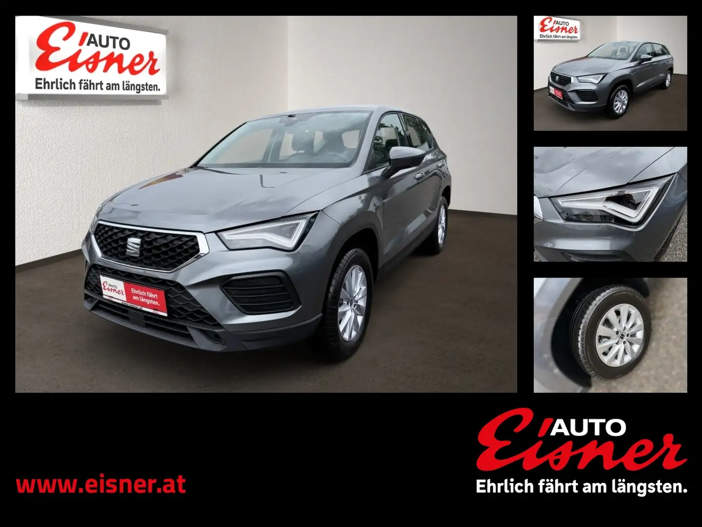 SEAT Ateca 1.0 Reference Edition TSI Vordersitze beheizb. Šedá - 1