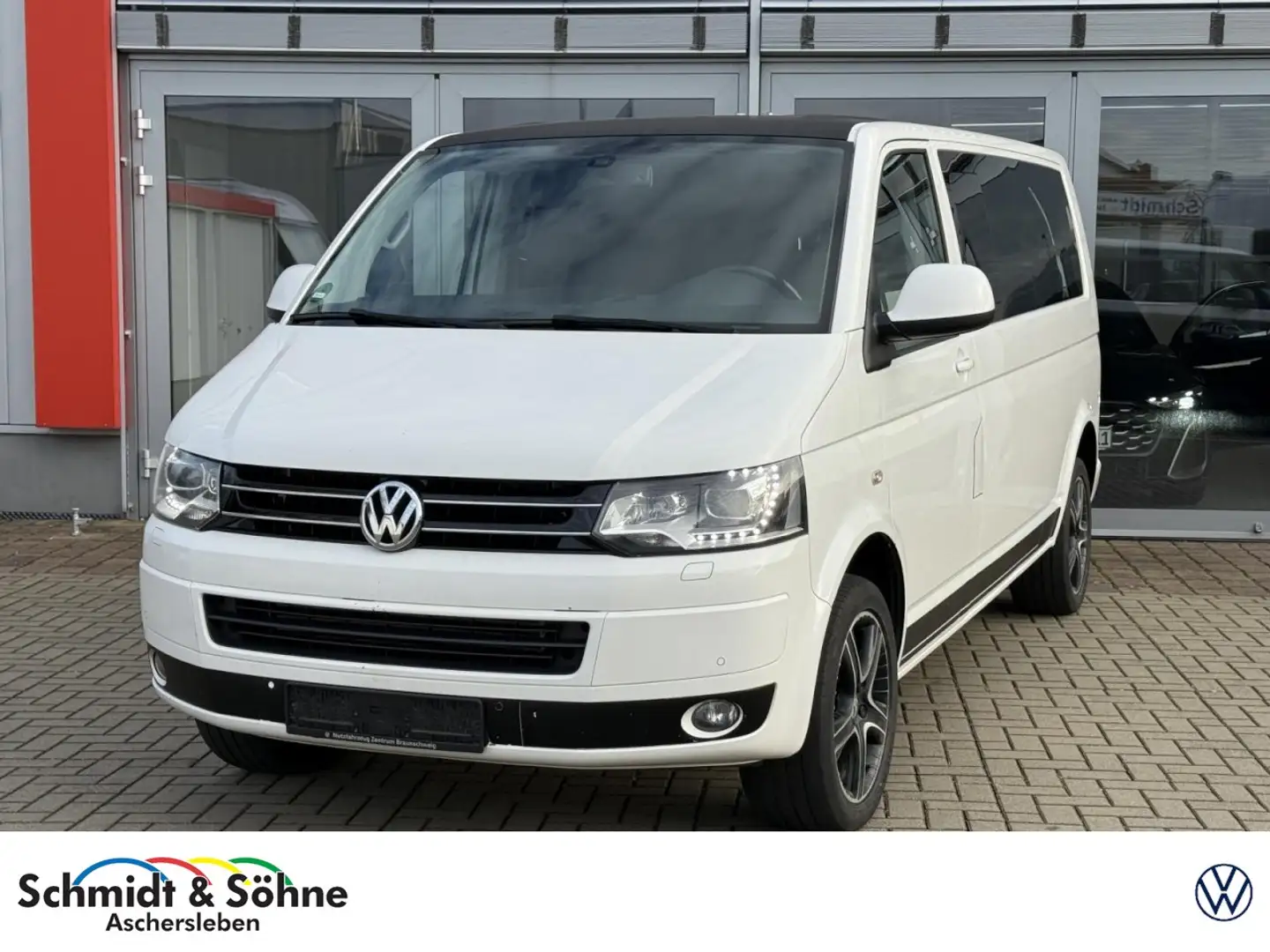 Volkswagen T5 Multivan Comf. 2.0 TDI LR 4M. DSG NUR HÄNDLER Klima Xenon Weiß - 1