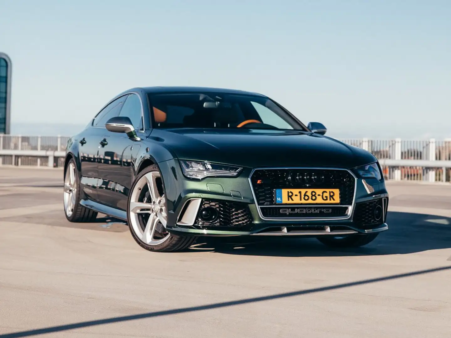 Audi RS7 from collector | ppf & coating | Audi Exclusive Groen - 1