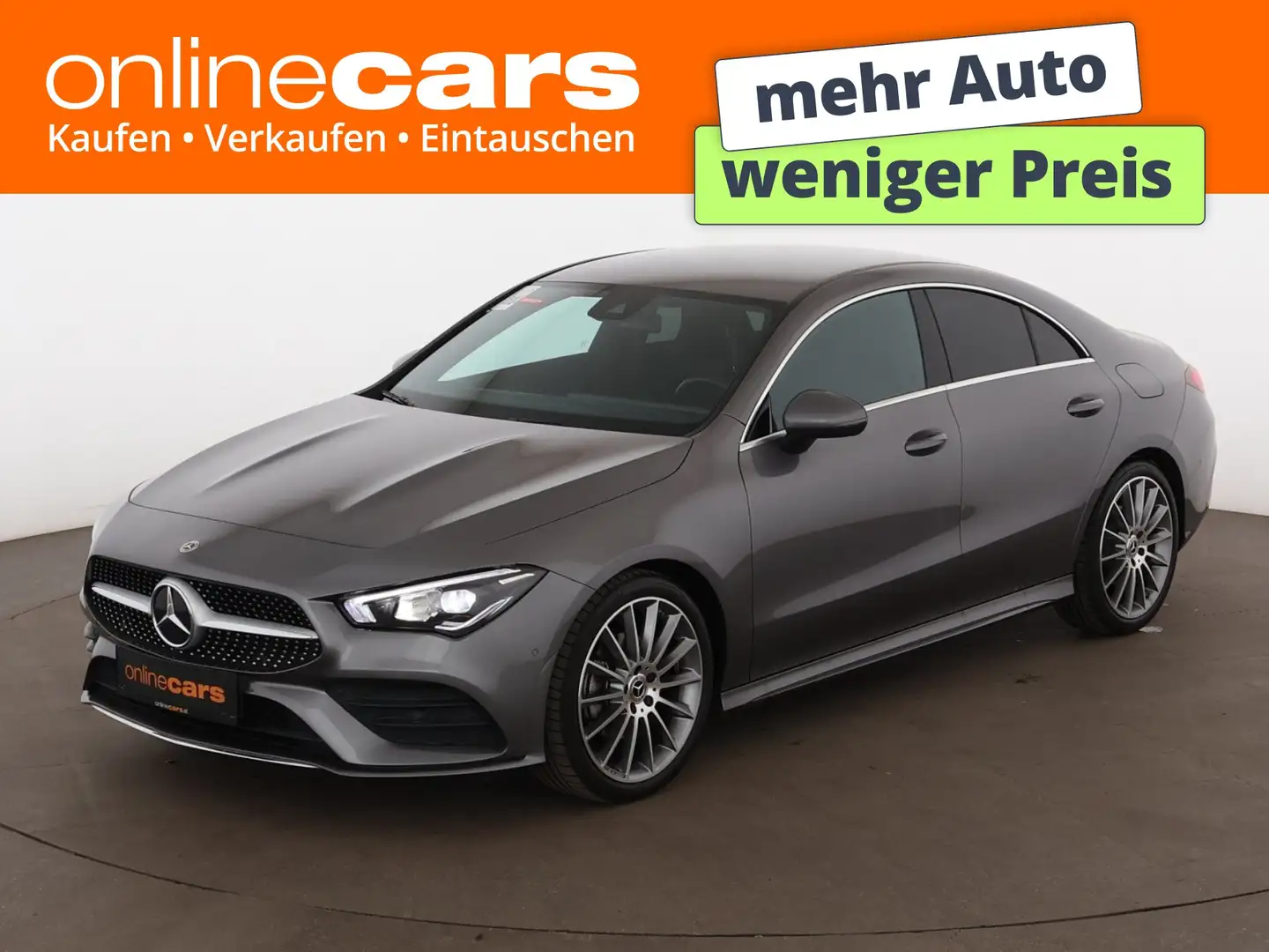Mercedes-Benz CLA 200 AMG Line LED LEDER NAVI SITZHZG ASSIST Grau - 1