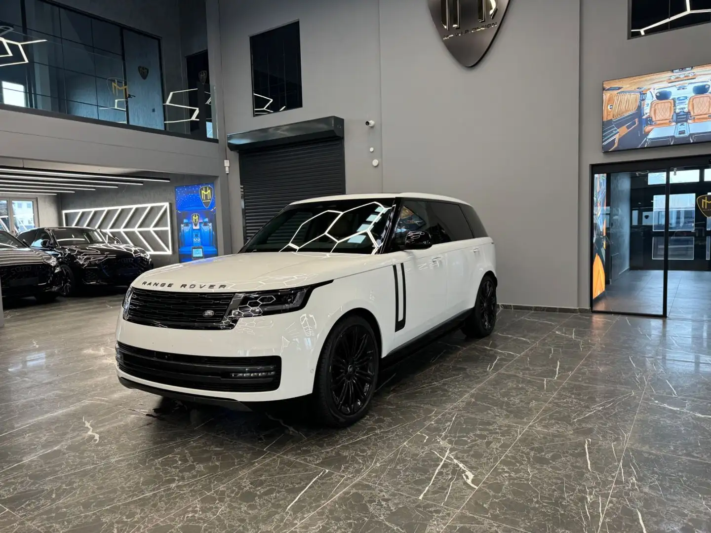 Land Rover Range Rover 3.0 D350 Autobiography Lang, 7 Sitze Weiß - 1