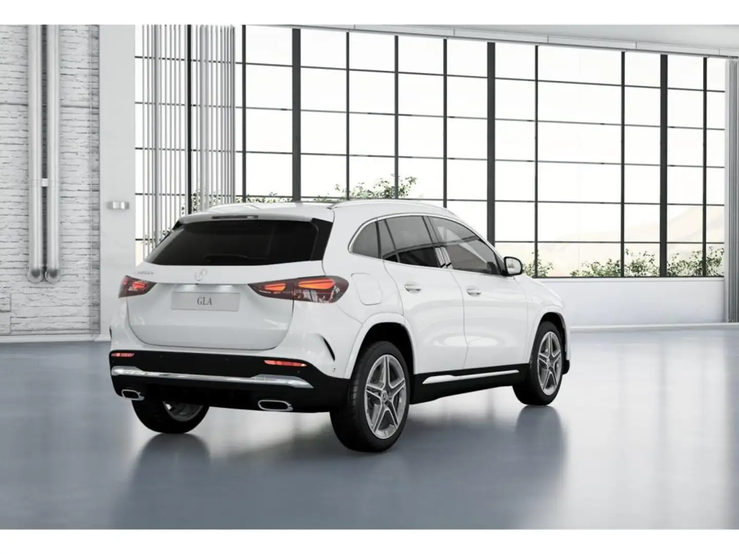Mercedes-Benz GLA 250 e AMG-Sport/Pano/LED/Cam/Totw/Keyl/Ambi Weiß - 2