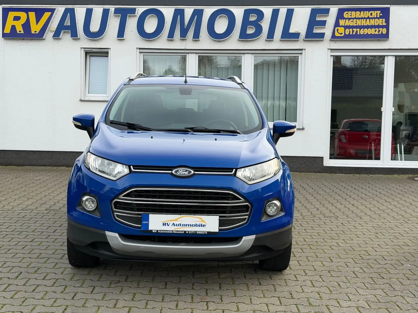 Ford EcoSport Titanium Blau - 1